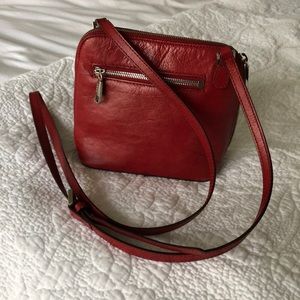 Leather HOBO crossbody